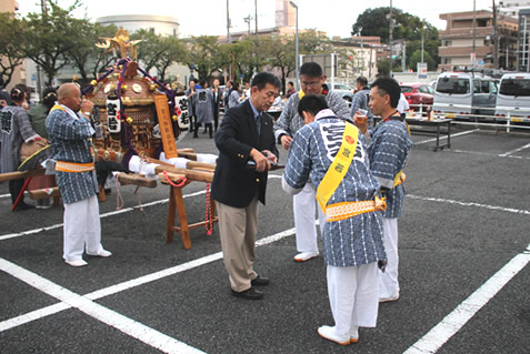 宮若の皆様をおもてなしする工藤社長