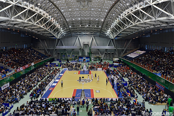 B.LEAGUE 1部に所属するプロバスケットボールチーム 「横浜ビー・コルセアーズ」をパートナーシップ企業として応援